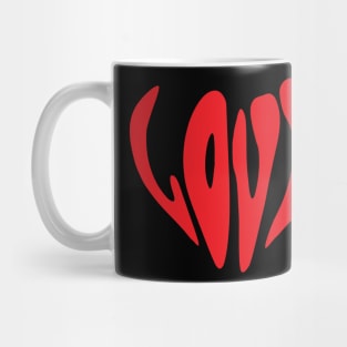 Valentines Day Shirt Women Love Mug